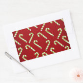 Sticker Rectangulaire Cannes de Noël (Enveloppe)