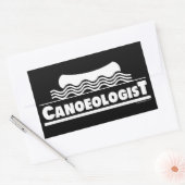 Sticker Rectangulaire Canoéologue (Enveloppe)