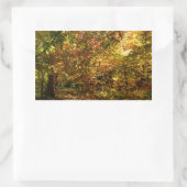 Sticker Rectangulaire Canopée des Feuilles d'automne II Photographie d'a (Sac)