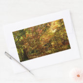 Sticker Rectangulaire Canopée des Feuilles d'automne II Photographie d'a (Enveloppe)