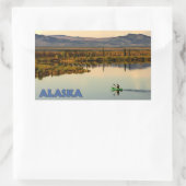 Sticker Rectangulaire Canot Alaska (Sac)