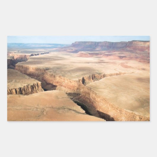 Sticker Rectangulaire Canyon dans le Canyon (Devant)