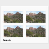 Sticker Rectangulaire Canyons Kolob au Parc national de Sion (Feuille)