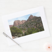 Sticker Rectangulaire Canyons Kolob au Parc national de Sion (Enveloppe)