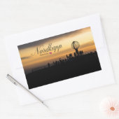 Sticker Rectangulaire Cap Nord (Enveloppe)
