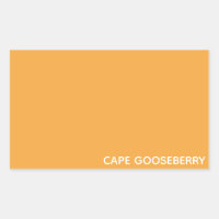 Cape Gooseberry yellow color name