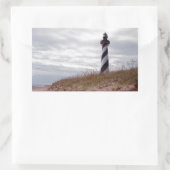 Sticker Rectangulaire Cape Hatteras Lighthouse (Sac)