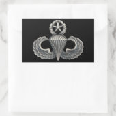 Sticker Rectangulaire Capitaine Airborne (Sac)