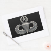 Sticker Rectangulaire Capitaine Airborne (Enveloppe)