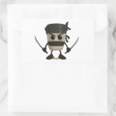Sticker Rectangulaire Cappuccino Assassino (Sac)