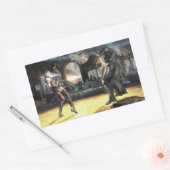 Sticker Rectangulaire Capture d'écran : Harley vs Batman 2 (Enveloppe)