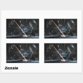 Sticker Rectangulaire Capture d'écran : Superman vs Batman (Feuille)