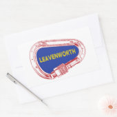 Sticker Rectangulaire Carabiner Escalade Leavenworth (Enveloppe)