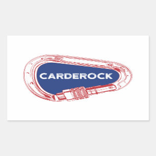 Sticker Rectangulaire Carabinier de Escalade Carderock