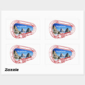 Sticker Rectangulaire Carabinier Escalade Bugaboos (Feuille)