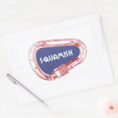 Sticker Rectangulaire Carabinier Escalade Squamish (Enveloppe)