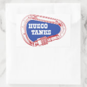 Sticker Rectangulaire Carabinier Hueco Tanks (Sac)