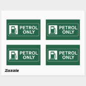 Sticker Rectangulaire Carburant (Feuille)