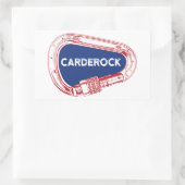 Sticker Rectangulaire Carderock Escalade Carabiner (Sac)