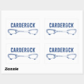 Sticker Rectangulaire Carderock Escalade Quickdraw (Feuille)