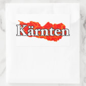 Sticker Rectangulaire Carinthie (Sac)