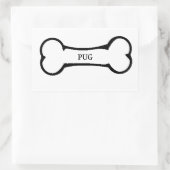 Sticker Rectangulaire carlin (Sac)