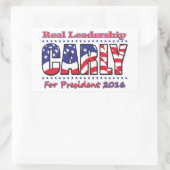 Sticker Rectangulaire Carly Fiorina (Sac)