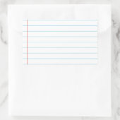 Sticker Rectangulaire Carnet (Sac)