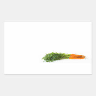 Sticker Rectangulaire Carottes