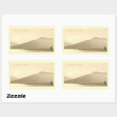 Sticker Rectangulaire Carpe Diem (Feuille)