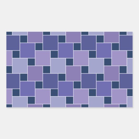 Sticker Rectangulaire Carré de l'Améthyste (Devant)