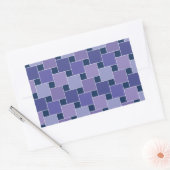 Sticker Rectangulaire Carré de l'Améthyste (Enveloppe)