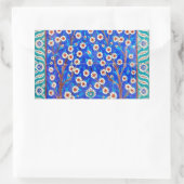 Sticker Rectangulaire carreau d'iznik (Sac)