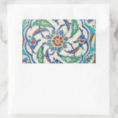 Sticker Rectangulaire carreau d'iznik (Sac)