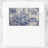 Sticker Rectangulaire Carreaux azulejo portugais (Sac)