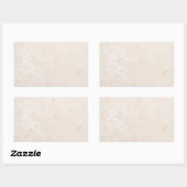 Sticker Rectangulaire Carrelage en pierre de marbre Neutre Carrelage Jau (Feuille)