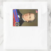 Sticker Rectangulaire Carte de baseball Andrew Johnson (Sac)