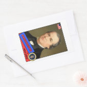 Sticker Rectangulaire Carte de baseball Andrew Johnson (Enveloppe)
