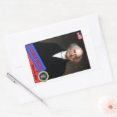 Sticker Rectangulaire Carte de baseball Martin Van Buren (Enveloppe)