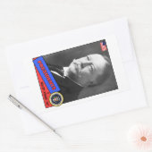 Sticker Rectangulaire Carte de baseball William Howard Taft (Enveloppe)