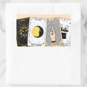 Sticker Rectangulaire Carte de tarot (Sac)