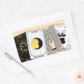 Sticker Rectangulaire Carte de tarot (Enveloppe)