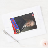 Sticker Rectangulaire Carte James Buchanan (Enveloppe)