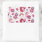 Sticker Rectangulaire Carte postale (Sac)