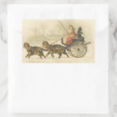 Sticker Rectangulaire Carte postale PUrfect Coach (Sac)