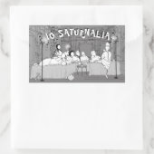 Sticker Rectangulaire Carte Saturnalia Amarantus (Sac)