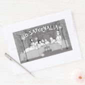 Sticker Rectangulaire Carte Saturnalia Amarantus (Enveloppe)