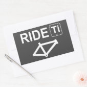 Sticker Rectangulaire Cartouche Titane (Enveloppe)
