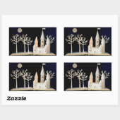 Sticker Rectangulaire Castle light box 2013 (Feuille)