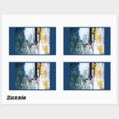 Sticker Rectangulaire Catch Air (Feuille)